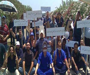   مصر اليوم - ثوار الدقهلية يتضامنون مع العمال في عيدهم