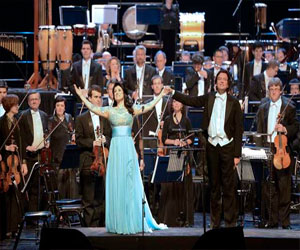 مصر اليوم - هبة القوّاس تتألق في افتتاح المسرح الوطني في المنامة