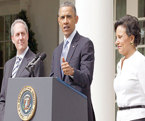   مصر اليوم - أوباما يرشح واحدة من أغنى سيدات أميركا لتولي منصب وزيرة التجارة