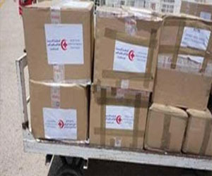   مصر اليوم - إدخال الدفعة السادسة من المساعدات الطبية السعودية لغزة
