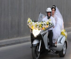   مصر اليوم - عرس أردني فريد على الدراجات النارية