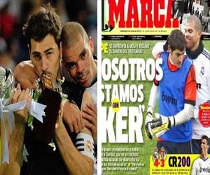   مصر اليوم - ماركا: بيبي كان يُريد التسجيل للاحتفال مع كاسياس