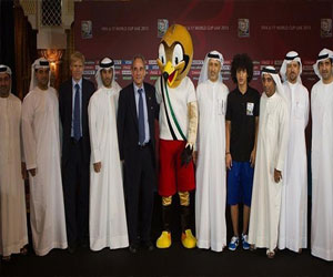   مصر اليوم - الكشف عن تعويذة مونديال الناشئين في الإمارات