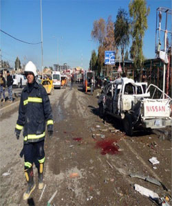   مصر اليوم - قتلى وجرحى في سلسلة انفجارات جديدة في بغداد