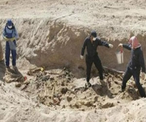   مصر اليوم - الكشف عن مقبرة جماعية لعراقيين قتلهم الجيش الأميركي