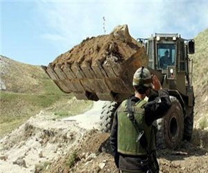 مصر اليوم - تجريف أراض واقتلاع غِراس زيتون جنوب نابلس