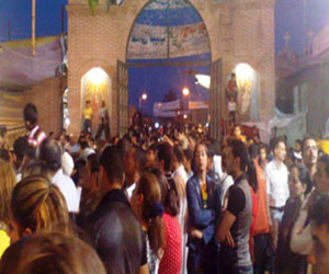   مصر اليوم - إصابة 6 مزارعين وعمال في مولد القديسة دميانة لسبب خيمة