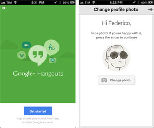   مصر اليوم - غوغل تطلق برنامجها Hangout لأجهزة IOS