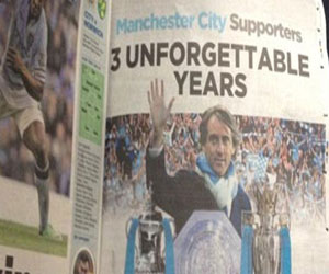   مصر اليوم - جماهير سيتي تتبرع لرد الجميل لمانشيني في إعلان