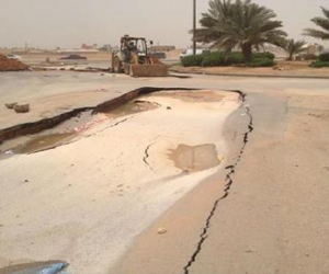 مصر اليوم - انهيار أرضي في رفح لسبب الأنفاق