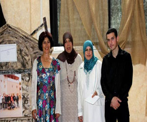 مصر اليوم - افتتاح معرض فني لطلاب مدرستي سخنين