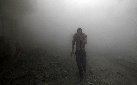   مصر اليوم - اتحاد المنظمات الطبية الإغاثية السورية يوثق الإصابات بالأسلحة الكيماوية