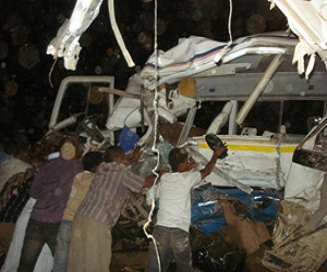   مصر اليوم - وفاة 38 شخصًا  في حادث  سير جنوب القطينة