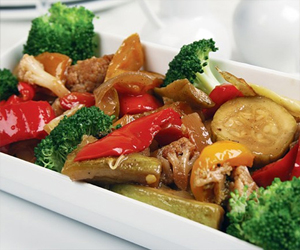   مصر اليوم - خضار مشوية بصلصة النعناع