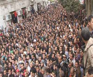   مصر اليوم - توافد شباب الإخوان للمشاركة في مسيرة القدس