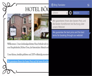 مصر اليوم - مايكروسوفت تطلق تطبيق Bing Translator لنظام ويندوز 8