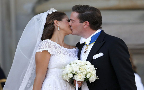  مصر اليوم - الأميرة السويدية مادلين تتزوج من رجل المال والأعمال كريستوفر أونيل