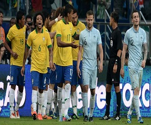   مصر اليوم - البرازيل يفوز 3-0 على فرنسا استعدادًأ للقارات