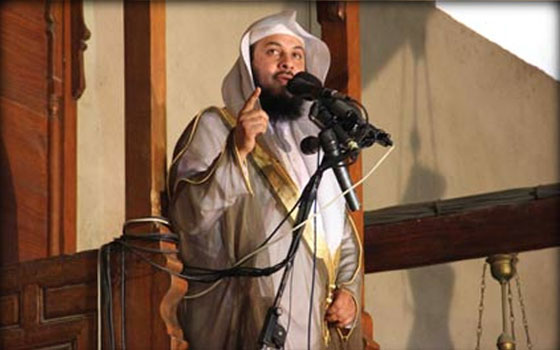   مصر اليوم - العريفي من القاهرة يدعو المسلمين لنصرة الثورة والجهاد في سورية