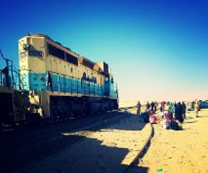   مصر اليوم - سيدة موريتانية تضع مولودها في أطول قطار في العالم