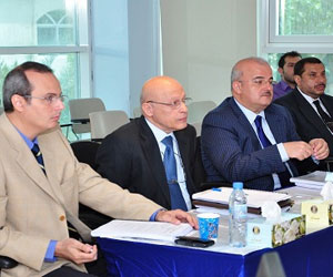 مصر اليوم - جامعة الحصن تناقش رسائل الماجستير في هندسة البناء