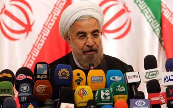   مصر اليوم - حسن روحاني  كلمة السر  لسياسة إيرانية معتدلة بعيدة عن التطرف