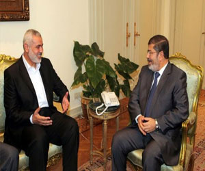   مصر اليوم - هنية يبحث مع مرسي وأردوغان ما تتعرض له القدس من جرائم إسرائيلية