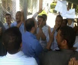   مصر اليوم - وقفة احتجاجية لـ العاملين في شركة مياه البحر الأحمر