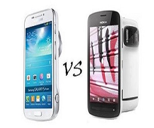 مصر اليوم - منافسة بين سامسونج أس 4 زووم و نوكيا 808 بيورفيو