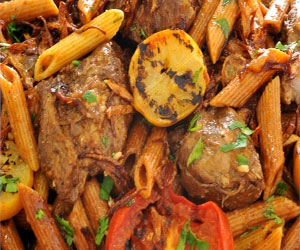   مصر اليوم - كبسة لحم بالمكرونة