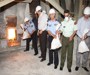   مصر اليوم - إتلاف كميات كبيرة من المخدرات في الاردن