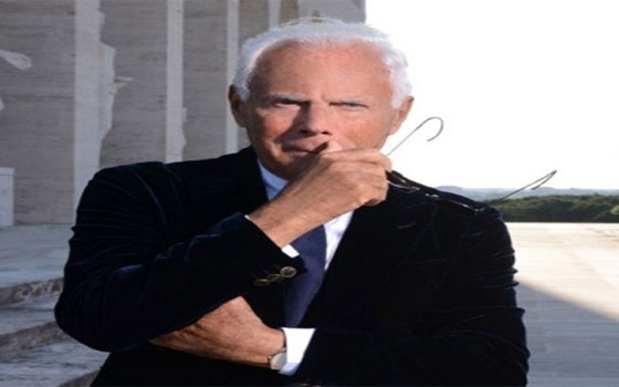   مصر اليوم - جورجو أرماني لا يزال يسعى لبلوغ الكمال