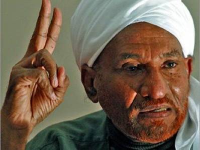   مصر اليوم - المهدي يطالب برحيل النظام الحاكم في السودان