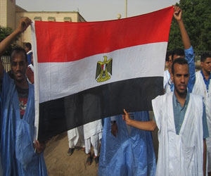   مصر اليوم - تظاهرات داعمة لمرسي تجوب شوارع موريتانيا