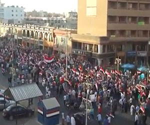   مصر اليوم - مسيرات حاشدة في الغردقة تطالب برحيل النظام