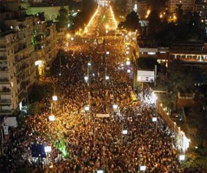   مصر اليوم - متظاهرو الإتحادية يعززون اللجان الشعبية لتأمين مليونية الإصرار