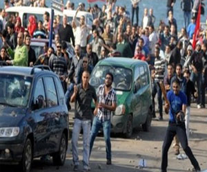   مصر اليوم - اشتباكات بين مؤيدي ومعارضي الرئيس في سيدي بشر