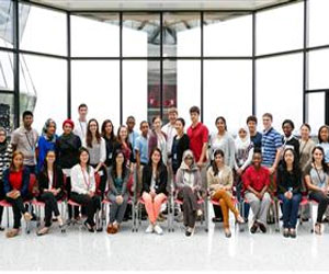 مصر اليوم - طالبات جامعة خليفة في برنامج الطلاب المبدعين في واشنطن