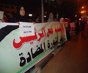   مصر اليوم - مسيرة للتيارات الإسلامية في كفر الشيخ للمطالبة بعودة مرسي