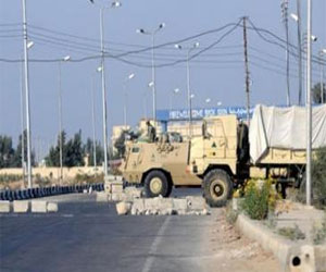 مصر اليوم - هجوم مسلح علي كمين للجيش في سيناء