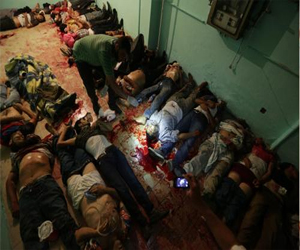 مصر اليوم - أحرار الوسط تحمل قادة الإخوان ومرسي دماء الشهداء