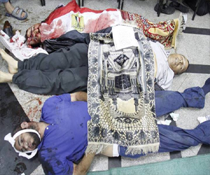   مصر اليوم - البلتاجي يصف ما يجري أمام الجمهوري بـ المجزرة