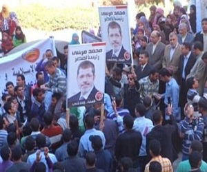 مصر اليوم - استمرار اعتصام أنصار مرسي في سوهاج