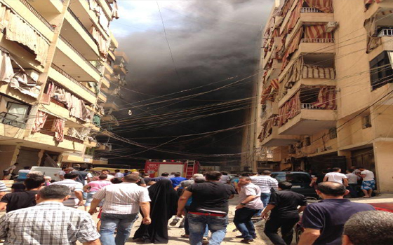   مصر اليوم - انفجار ضخم يهزّ الضاحية الجنوبية في بيروت ويُصيب 37 شخصًا