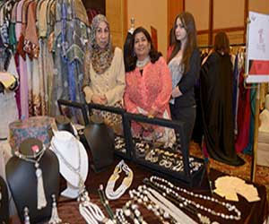   مصر اليوم - الشيخة ثاجبة آل خليفة تفتتح معرض هلالنا خليجي