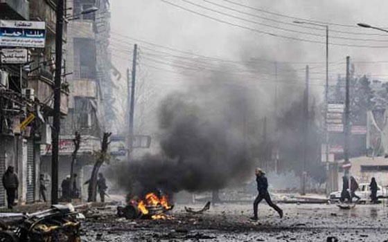   مصر اليوم - قصف القابون و الزبداني وهدوء في الرقة و الحر يتقدم في عدة مدن سورية