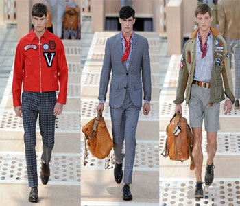 مصر اليوم - عرض رائع لمجموعة مبهرة للملابس الرجالية لصيف 2013 من لويس فيتون