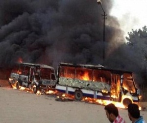   مصر اليوم - 3 قتلى في هجوم على حافلة قرب مطار العريش