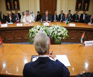   مصر اليوم - كيري يطلع مسؤولي الجامعة العربية على جهود اطلاق مفاوضات السلام