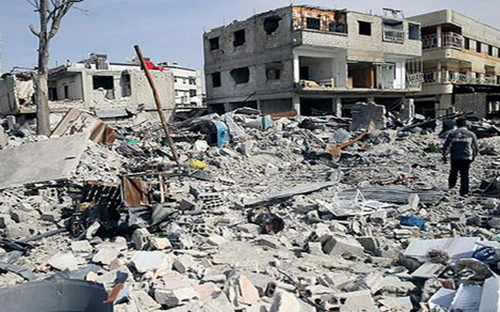   مصر اليوم - قصف عنيف على ريف دمشق واشتباكات بين النصرة والكُرد في رأس العين